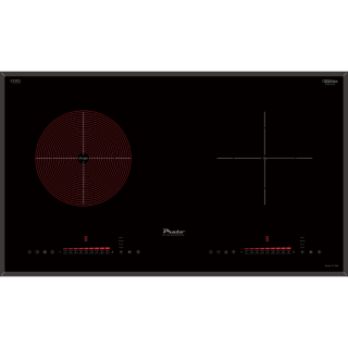 Bếp 1 từ 1 hồng ngoại Prato Model PT-028.E, Made In Malaysia