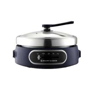Nồi Lẩu Tròn Kèm Khay Nướng Smartchoice LND002 - Dung tích 4L
