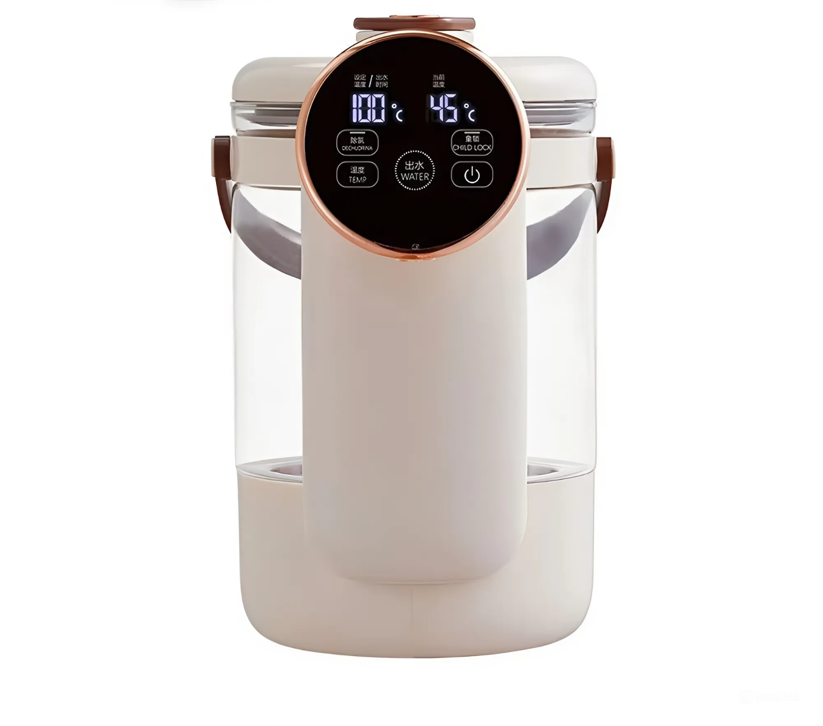 Bình thủy ấm đun điều chỉnh nhiệt độ Youmi 2,5L, làm nóng nước cấp tốc chỉ trong 3 giây